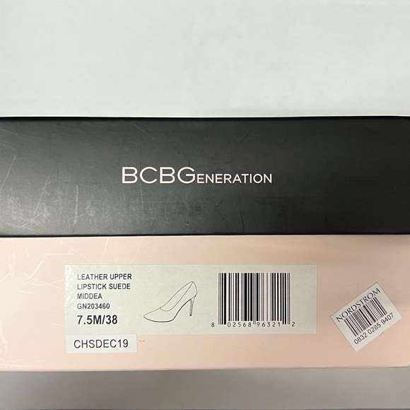 BCBG Generation Red Suede Pump - Picture 5 of 5